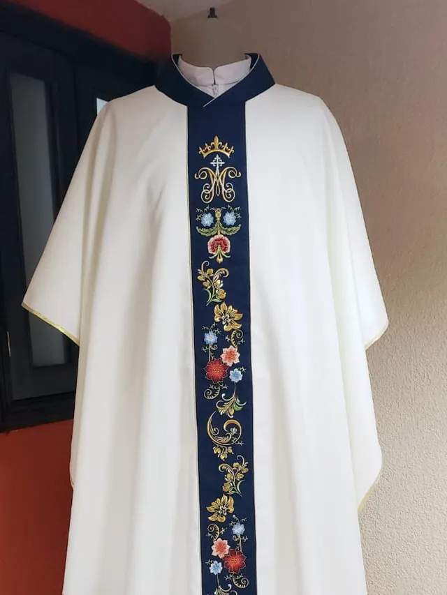 Casulla tergal de aplicación