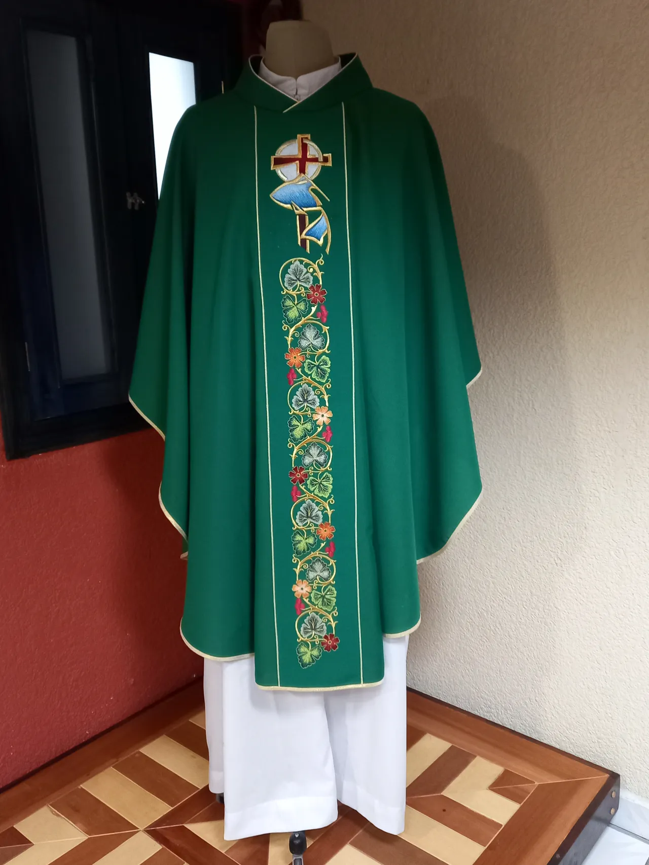 Casulla tergal de aplicación